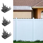 12pcs /Set Safety Fence Nailing Anti Intrusion Fence Wall Spikes Deterrent Device