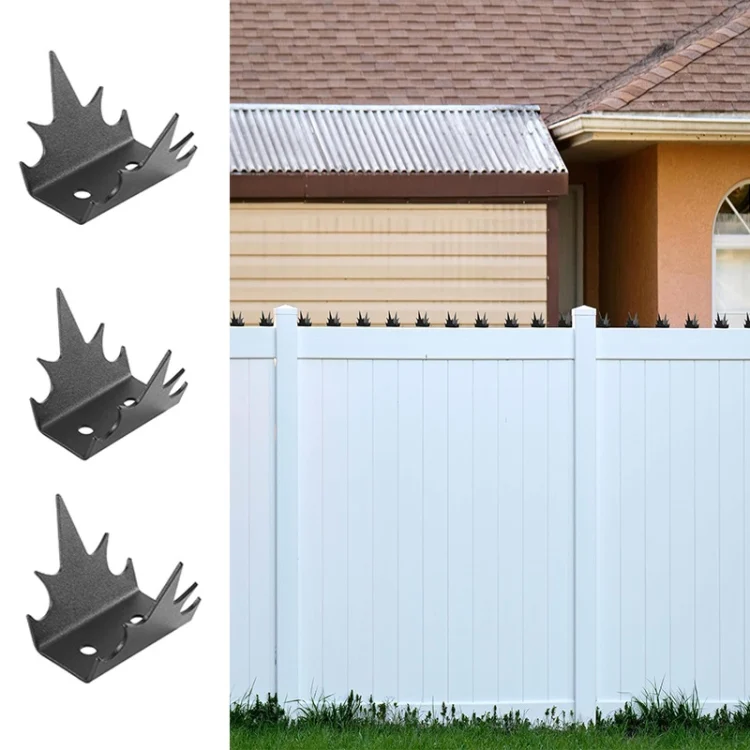 TBD0605130001A.webp 12pcs /Set Safety Fence Nailing Anti Intrusion Fence Wall Spikes Deterrent Device - Image 1
