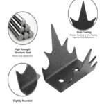 12pcs /Set Safety Fence Nailing Anti Intrusion Fence Wall Spikes Deterrent Device - Image 4