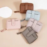 Baellerry N1915 Lychee Pattern Multi-card Slot Zipper Women Short Wallet - Image 6
