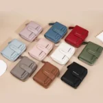 Baellerry N1915 Lychee Pattern Multi-card Slot Zipper Women Short Wallet - Image 7