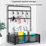 Key Storage Ornament Enter Door Hanging Key Shoe Cabinet Shelf Jewelry Organizer - Image 4