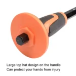 Forged Hexagonal Rod Chisel Big Top Cap Industrial Grade Forged Steel Chisel - Image 3