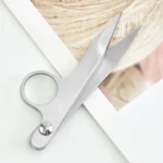 All Steel Thread Scissors Cross Stitch V-Shape Home Tailoring Yarn Scissors Fishing Shears - Image 6