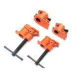 Woodworking Pipe Clamps Plumbing Fixing Clamps Horizontal Plywood with Clamps, Without Water Pipe - Image 2