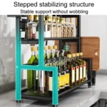Kitchen Multifunctional Shelf Household Countertop Spice Storage Racks - Image 5