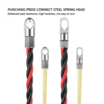 Dual Color Pipe Threading Puller Electrician Manual Threader - Image 2