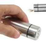 Stainless Steel Kitchen Spice Jar Outdoor BBQ Seasoning Bottle Pepper Sprinkle Jar - Image 8