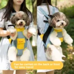 DONO Pet Four-legged Bag Outdoor Carrying Bag Breathable Backpack - Image 3