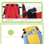 DONO Pet Four-legged Bag Outdoor Carrying Bag Breathable Backpack - Image 6