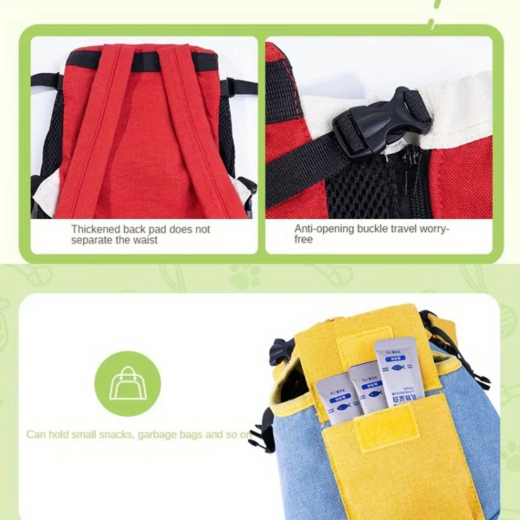 TBD06051340_B5.webp DONO Pet Four-legged Bag Outdoor Carrying Bag Breathable Backpack - Image 6