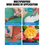 Carpenter Seal Carving Tools Alloy Bit Plastic Handle Carving Knife - Image 11