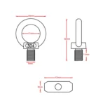 RV Sunshade 304 Stainless Steel Slide Rail Ring - Image 4
