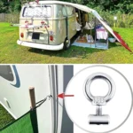 RV Sunshade 304 Stainless Steel Slide Rail Ring - Image 7
