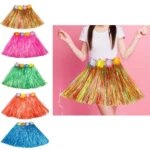 30cm Halloween Hula Show Costume Hawaii Party Decoration - Image 2