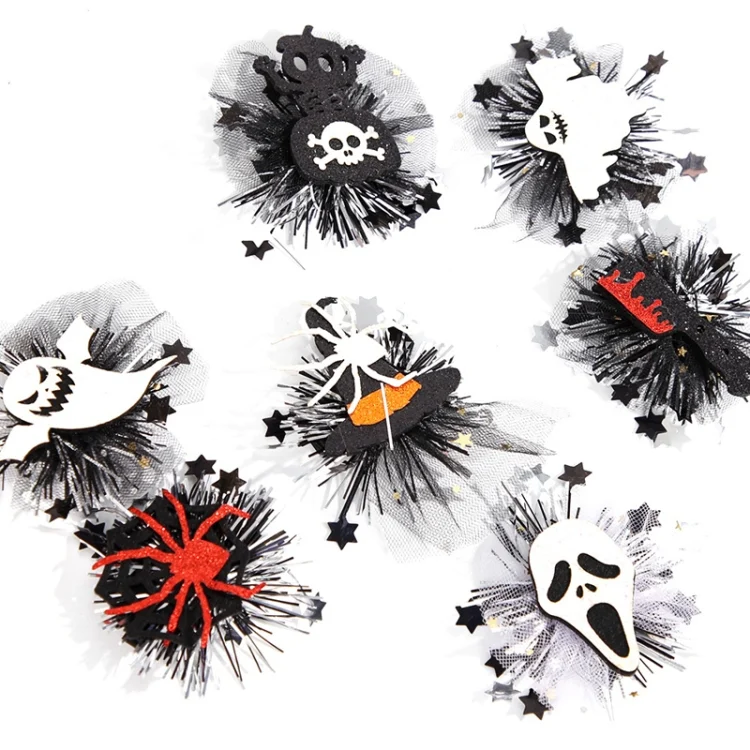 TBD06051386_B3.webp Halloween Hair Clips Hair Accessories Kids Party Dress Up Jewelry - Image 4