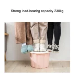 Multifunctional Household Plastic Storage Stool For Sundries Snacks - Image 6