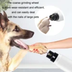 Pet Fully Automatic Nail Grinder With LED Light - Image 7