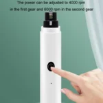 Pet Fully Automatic Nail Grinder With LED Light - Image 8