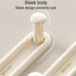 Retractable Clothes Rack Organizer Multifunctional Household Hole-Free Balcony Storage Shelf - Image 4