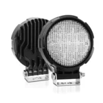 14W 9-30V Floodlight Mixed Luminous 4 Inch Round Work Light With Wire Set - Image 2