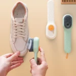 5pcs /Pack Multifunctional Press-Type Liquid-Filled Nano Soft Bristle Shoe Brush - Image 7