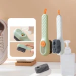 5pcs /Pack Multifunctional Press-Type Liquid-Filled Nano Soft Bristle Shoe Brush - Image 8