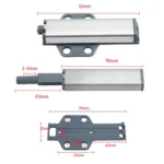 With Screws Cabinet Catch Magnetic Latches Push To Open Drawer Door Stopper - Image 2