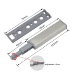 Magnetic Push Latches Cabinet Door Rebounder No Handle Push to Open Cabinet Hardware - Image 2