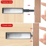 Magnetic Push Latches Cabinet Door Rebounder No Handle Push to Open Cabinet Hardware - Image 4