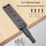 Magnetic Push Latches Cabinet Door Rebounder No Handle Push to Open Cabinet Hardware - Image 5