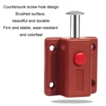 2pcs Plastic Cabinet Door Spring Latch Window Door Bolts Safety Latch Lock - Image 5