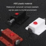 2pcs Plastic Cabinet Door Spring Latch Window Door Bolts Safety Latch Lock - Image 8