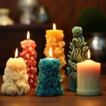 Christmas Tree Aromatherapy Candle Ornaments DIY Silicone Mold - Image 5