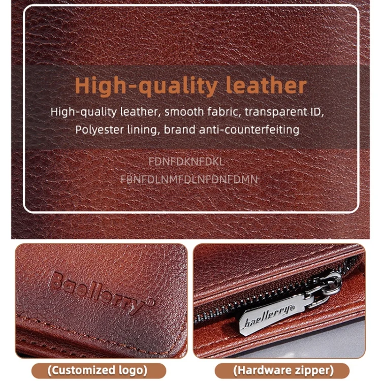 TBD06051583_B6.webp Baellerry DR113 RFID Anti-Theft Retro Multi-Card Slot Tri-Fold Short Wallet - Image 7