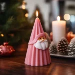 Santa Claus Aromatherapy Candle DIY Silicone Mold - Image 3