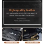 Baellerry D3261 Retro Multi-card Slot Double-zipper Short Wallet Coin Purse - Image 6