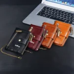Baellerry D3261 Retro Multi-card Slot Double-zipper Short Wallet Coin Purse - Image 9
