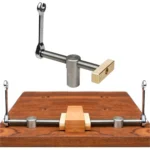 Woodworking Adjustable Desktop Vise Dowel Fast Fixed Clip Clamp Ratchet - Image 2