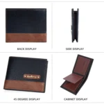 Baellerry DR112 RFID Anti-theft Splicing Horizontal Thin Zipper Wallet Card Holder - Image 9
