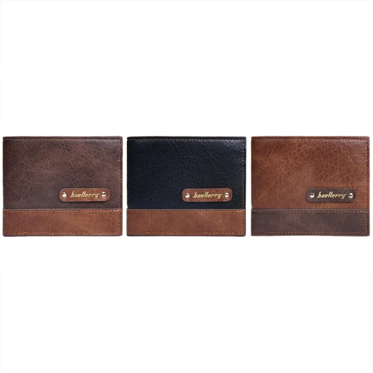 TBD06051597_B1.webp Baellerry DR112 RFID Anti-theft Splicing Horizontal Thin Zipper Wallet Card Holder - Image 2