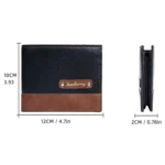 Baellerry DR112 RFID Anti-theft Splicing Horizontal Thin Zipper Wallet Card Holder - Image 3
