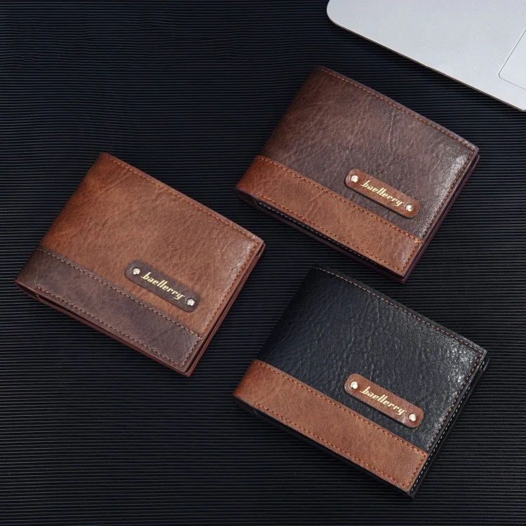 TBD06051597_B7.webp Baellerry DR112 RFID Anti-theft Splicing Horizontal Thin Zipper Wallet Card Holder - Image 8