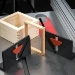 Router Table Right Angle Spline Jig Fixture Making Frames Drawer Dovetailing Slotting Tool - Image 6