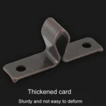 5pcs Antique Old- Style Short Foot Door Clip Buckle Household Closet Cabinet Door Catches - Image 4