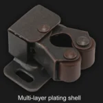 5pcs Antique Old- Style Short Foot Door Clip Buckle Household Closet Cabinet Door Catches - Image 6