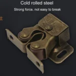 5pcs Antique Old- Style Short Foot Door Clip Buckle Household Closet Cabinet Door Catches - Image 8