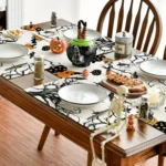 Halloween Black Crow Placemat Restaurant Decoration Insulation Pad - Image 5