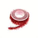 2.8m /Roll Christmas Glitter Striped Ribbon Bow DIY Decorative Ribbon Gift Packaging Ribbon