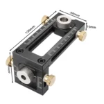 2 In 1 Flat Head Cross Oblique Drill Hole Puncher Locator Doweling Jig Bed Cabinet Screw Punch Locator - Image 4